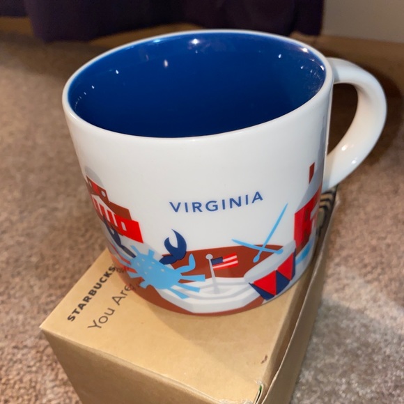 Starbucks You Are Here Virginia Mug